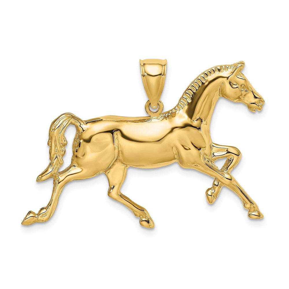 14K Polished Horse Charm - 2