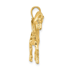 14K Horse Charm - 2