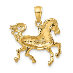 14K Horse Charm - 3