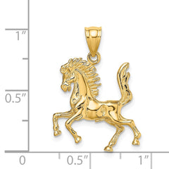 14K 3-D Horse Charm - 2