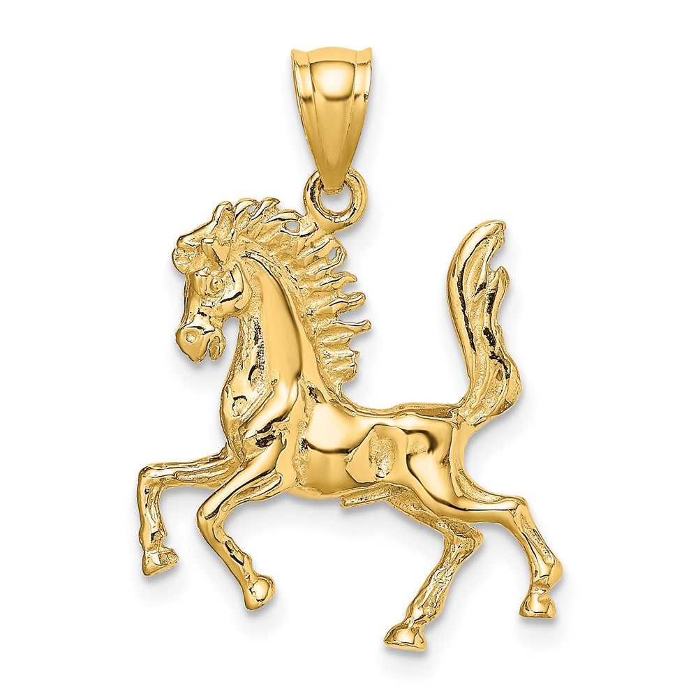 14K 3-D Horse Charm - 2