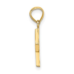 14K Cut-out Star Charm