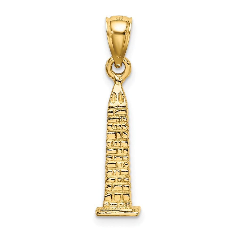 14K 3D Washington Monument Charm