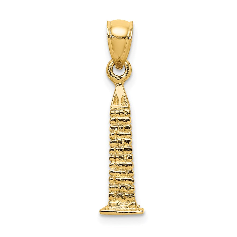 14K 3D Washington Monument Charm - 2