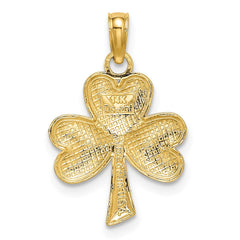 14K 3-Leaf Clover Charm