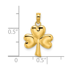 14K 3-Leaf Clover Charm