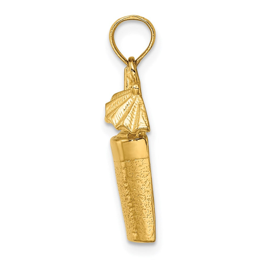 14K Cocktail Drink w/ Umbrella Charm