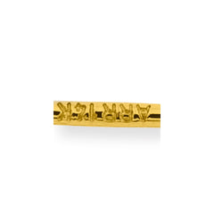 14k and White Rhodium Polished Heart Pin