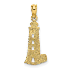 14K Lighthouse Charm