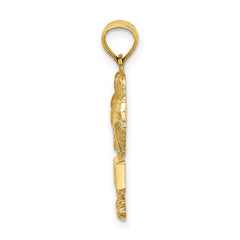 14K MYRTLE BEACH Palm Tree Charm