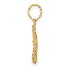 14K Stingray Charm - 3