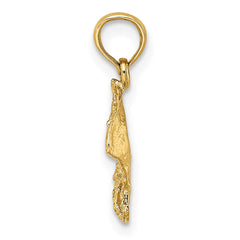 14K Stingray Charm - 2