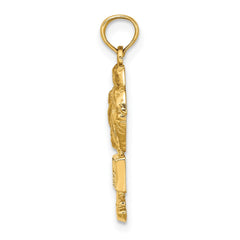 14K MIAMI BEACH Palm Tree Charms