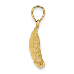 14K Abalone Shell Charm - 2