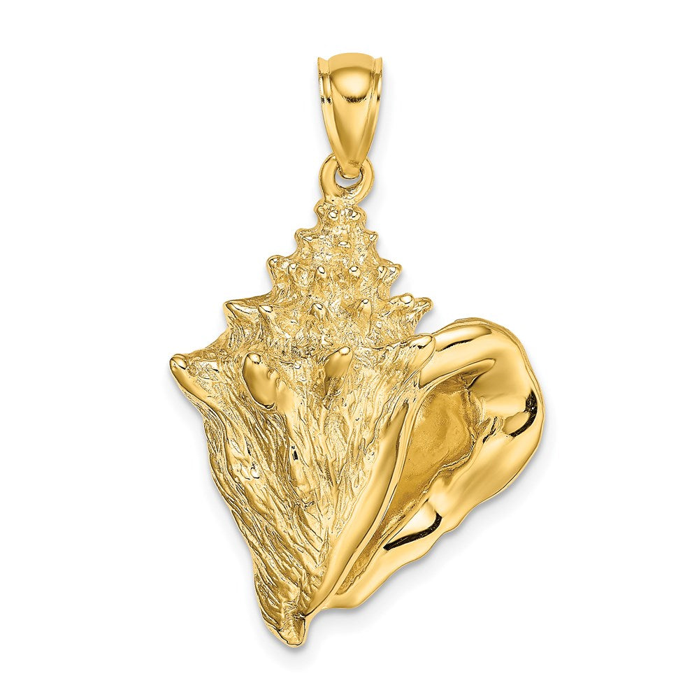 14K Conch Shell Charm - 2