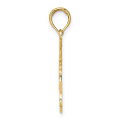 14K NAPLES FLORIDA Jumping Dolphins Charm