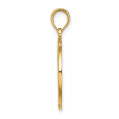 14K OCEAN CITY w/ Crab Charm