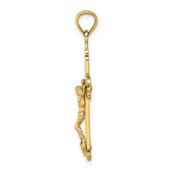 14k Fancy Crucifix Charm