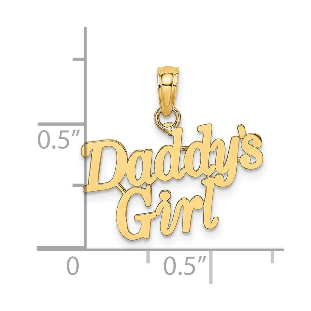 14K DADDY'S GIRL Charm