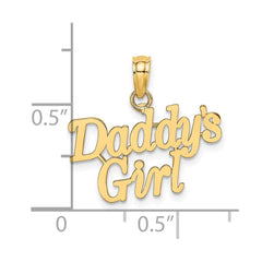 14K DADDY'S GIRL Charm