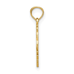 14K CAPRICORN Zodiac Charm