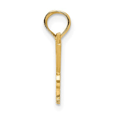 14k LADY COP Charm