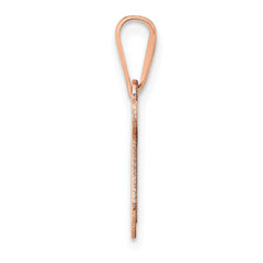 14k Rose Gold Chai Pendant