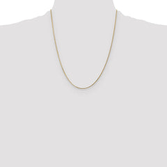 14k 1.3mm Curb Pendant Chain