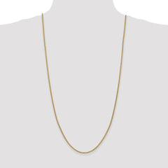 14K 30 inch 2.1mm Spiga with Lobster Clasp Chain