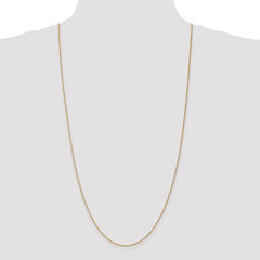 14K 30 inch 1.05mm Spiga with Lobster Clasp Chain