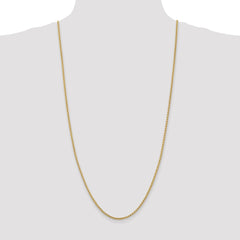 14K 30 inch 2.8mm Spiga with Lobster Clasp Chain