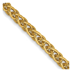 14K 30 inch 2.8mm Spiga with Lobster Clasp Chain