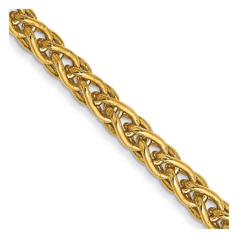 14K 22 inch 2.8mm Spiga with Lobster Clasp Chain