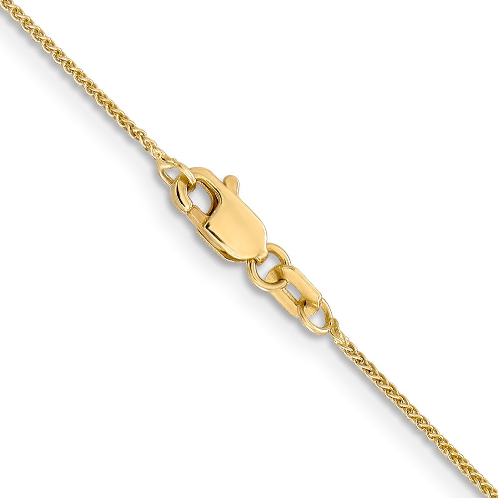 14K 24 inch .85mm Spiga with Lobster Clasp Chain