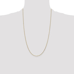 14K 26 inch .95mm Diamond-cut Cable with Lobster Clasp Chain