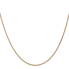 14K 16 inch 1.25mm Spiga with Lobster Clasp Chain