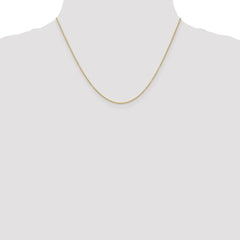 14K 18 inch 1.2mm Cable with Lobster Clasp Chain