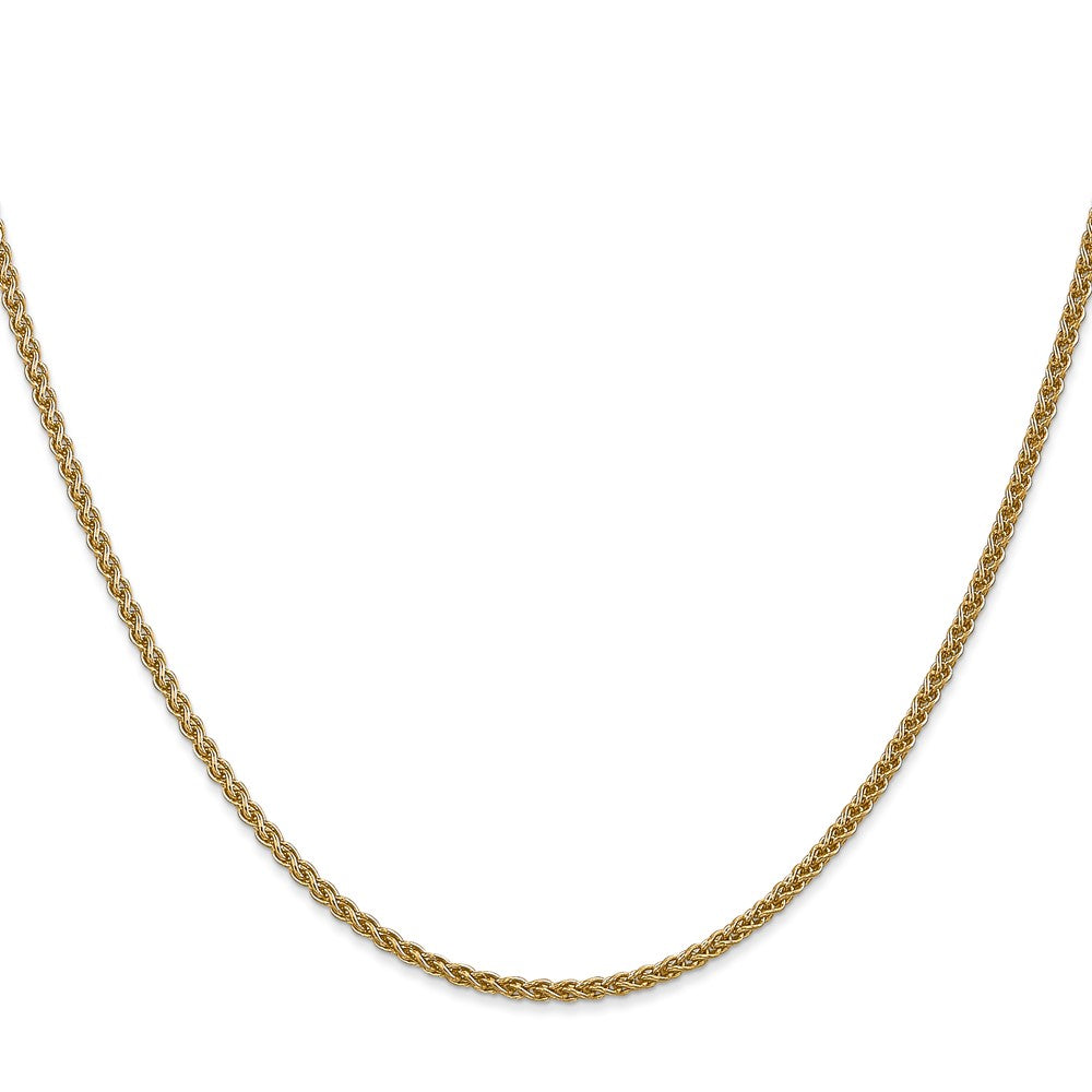 14K 18 inch 1.05mm Spiga with Spring Ring Clasp Chain