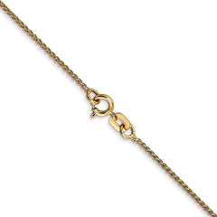 14K 20 inch 1.05mm Spiga with Spring Ring Clasp Chain