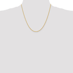 14k 20 inch 1.5mm Parisian Wheat with Lobster Clasp Chain