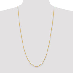 14k 30 inch 1.75mm Parisian Wheat with Lobster Clasp Chain