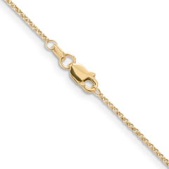 14K 18 inch 1.15mm Rolo with Lobster Clasp Pendant Chain