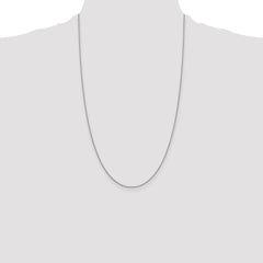 14K 26 inch 1.4mm Forzantine Cable with Lobster Clasp Chain