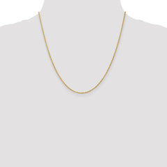 14K 20 inch 1.3 Heavy Baby Rope with Lobster Clasp Chain