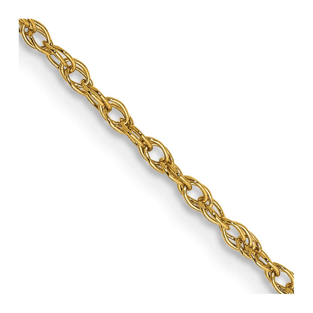 14K 30 inch 1.3 Heavy Baby Rope with Lobster Clasp Chain
