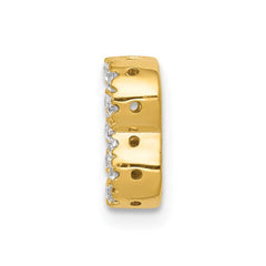 14K  Diamond Letter B Initial Charm