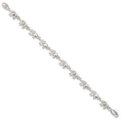 Sterling Silver Elephants Bracelet - 3