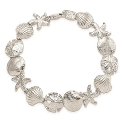 Sterling Silver Seashells Bracelet - 3