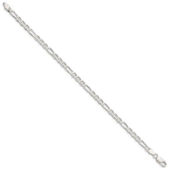 Sterling Silver 3.75mm Figaro Anchor Chain - 8