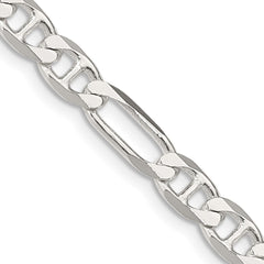 Sterling Silver 5.5mm Figaro Anchor Chain - 4